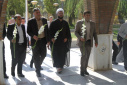 مراسم غبارروبی وعطرافشانی مزارشهدا توسط دانشگاه جامع علمی کاربردی واحد استان ایلام برگزار شد