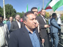 حضور رئیس و کارکنان واحد استانی در راهپیمایی در محکومیت جنایات رژیم صهیونیستی
