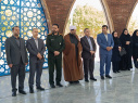 به مناسبت گرامیداشت هفته دفاع مقدس برگزار شد: مراسم غبارروبی و عطرافشانی مزار شهدا