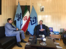 دیدار رئیس دانشگاه علمی کاربردی واحد استان با مدیرکل صدا و سیمای مرکز ایلام