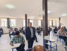 بازدید رئیس دانشگاه جامع علمی کاربردی استان  از امتحانات مرکز آموزشی ایلام ۲