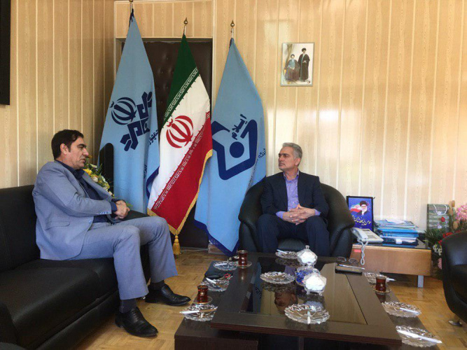 دیدار رئیس دانشگاه علمی کاربردی واحد استان با مدیرکل صدا و سیمای مرکز ایلام