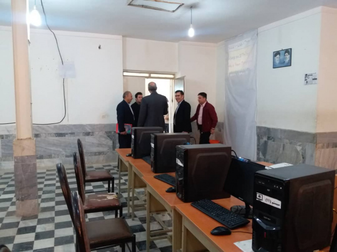 بازدید ریاست واحد استانی از مراکز آموزش علمی کاربردی دهلران و آبدانان