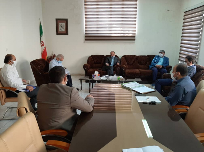 برگزاری جلسه مشترک رییس واحد استانی با اعضای هیات موسس و رییس مرکز دانشگاه علمی کاربردی ایلام یک