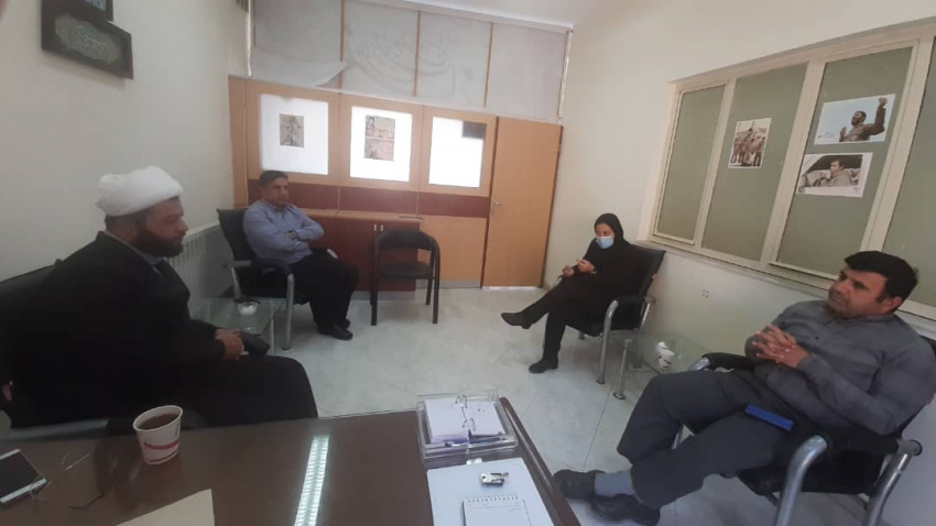 نشست صمیمانه رابط نهاد مقام معظم رهبری در دانشگاه علمی کاربردی استان ایلام با همکاران واحد استانی