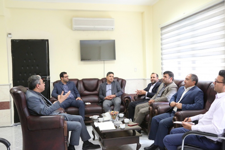 دیدار سرپرست دانشگاه جامع علمی کاربردی استان و رییس پارک علم و فنآوری ایلام