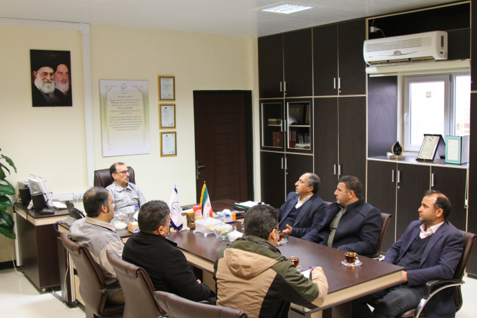 دیدار سرپرست دانشگاه جامع علمی کاربردی استان ایلام با مدیر عامل پتروشیمی ایلام