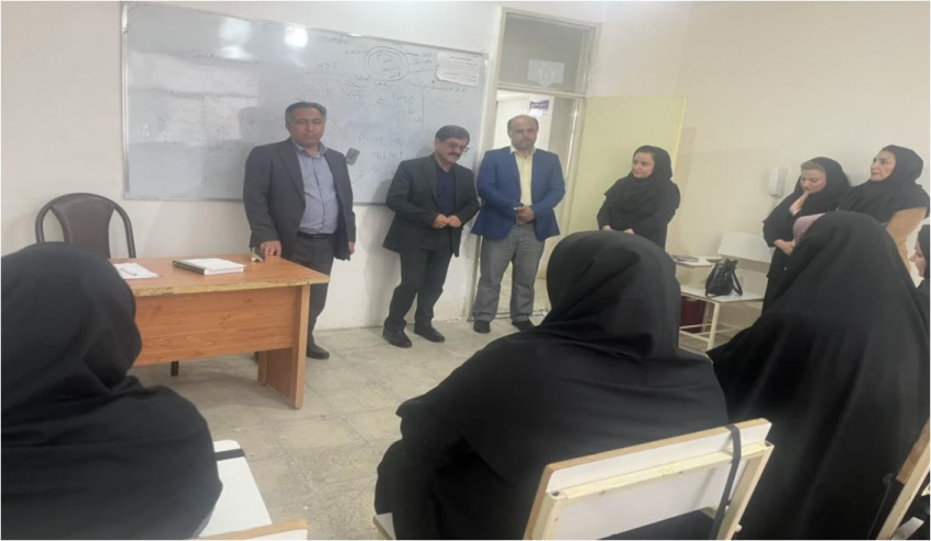 بازدید سرزده رییس دانشگاه جامع علمی کاربردی استان ایلام از مرکز آموزشی ایلام ۱