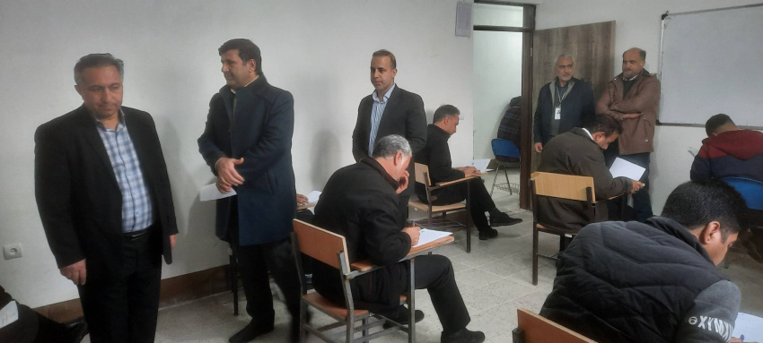 بازدید رئیس دانشگاه جامع علمی کاربردی استان ایلام از برگزاری امتحانات مراکز آموزشی تحت نظارت